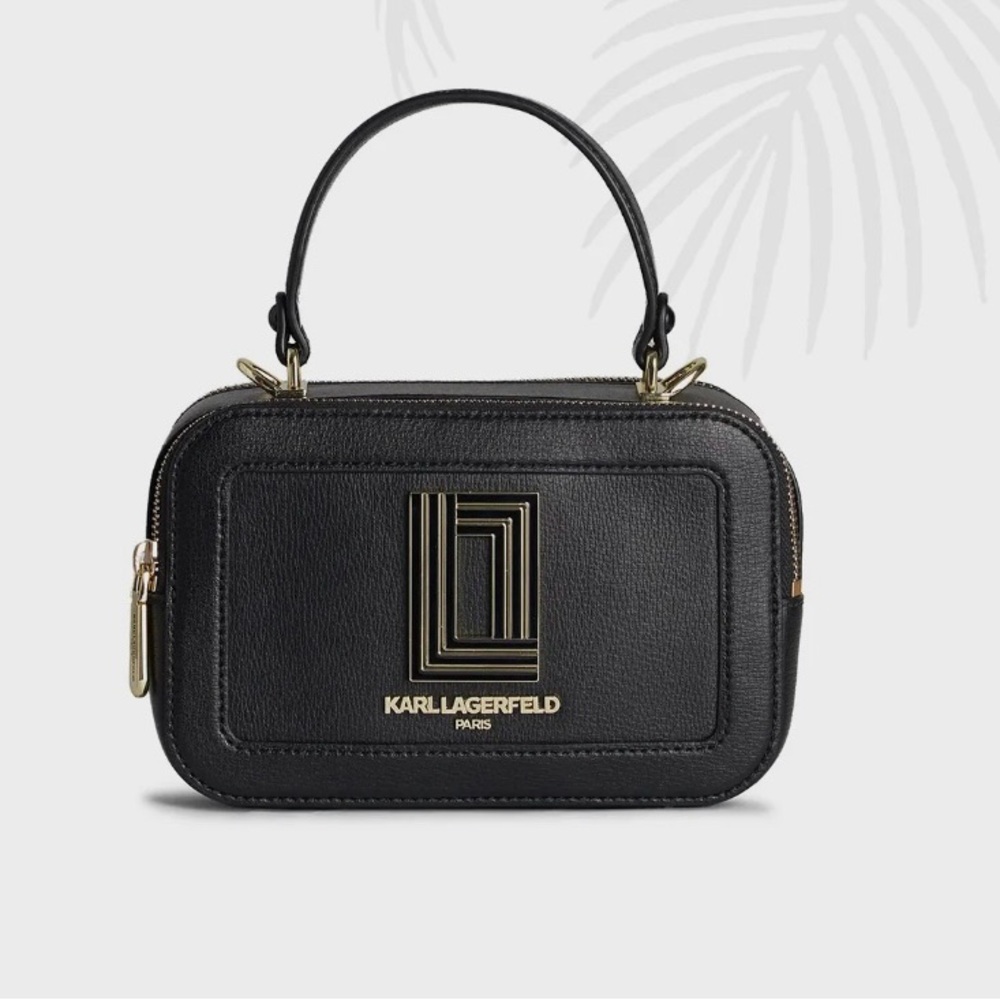 Karl Lagerfeld Black Crossbody Bag